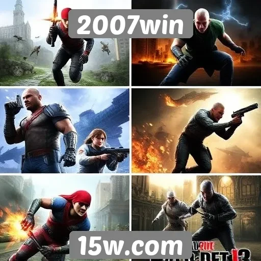 Comparação de jogos oferecidos no 2007win