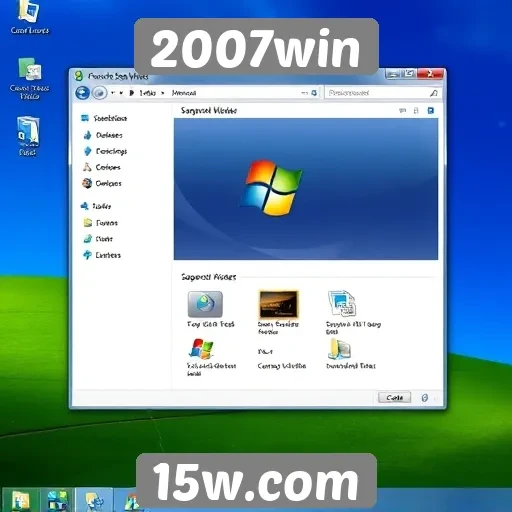 Interface do usuário no 2007win é intuitiva